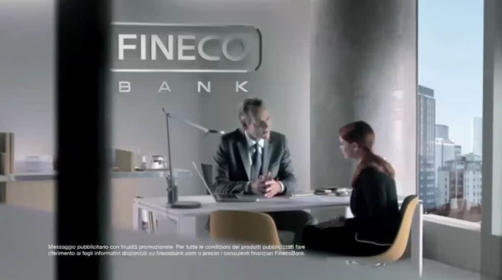 Pubblicità Fineco: testo spot dicembre 2016